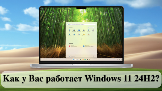Как у Вас работает Windows 11 24H2?