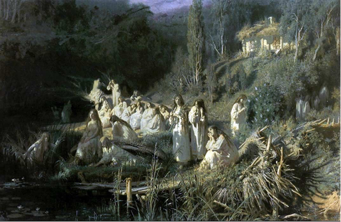 И. Н. Крамской «Русалки» 1871 г.