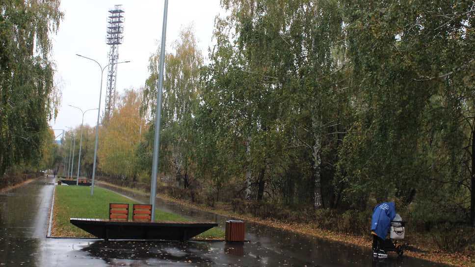 Зеленая буферная зона "Авиастара" выполняет защитную экологическую функцию.📷Фото: Сергей Титов / Коммерсантъ