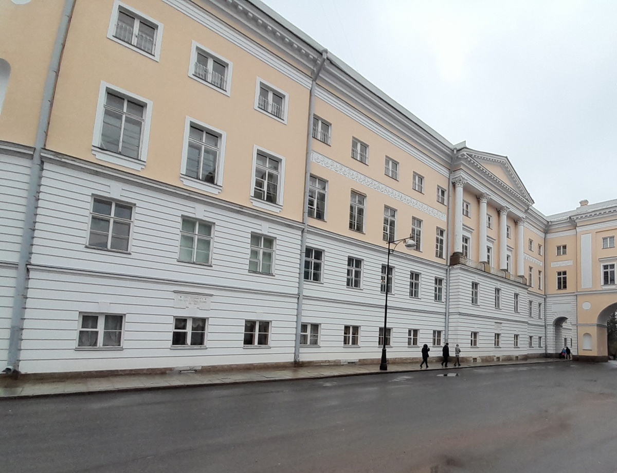 Флигель Екатерининского дворца, где располагался Лицей