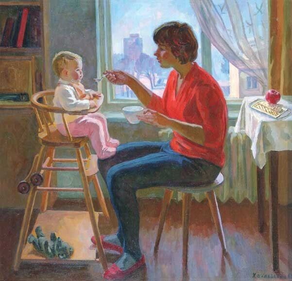 Эльза Хохловкина. «Утро». 1963