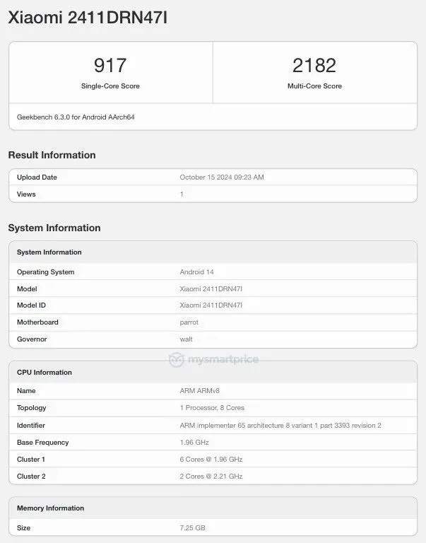    Geekbench