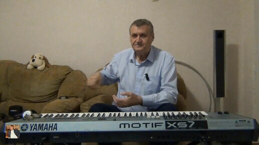 Тест аккамулятора для видеокамеры и моя игра на Yamaha Motif XS 7