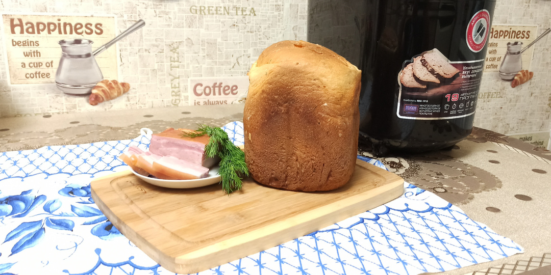 Вкусный, воздушный чесночный хлеб с зеленью — Рецепт Хлеба в хлебопечке для тех, кто любит домашнюю выпечку