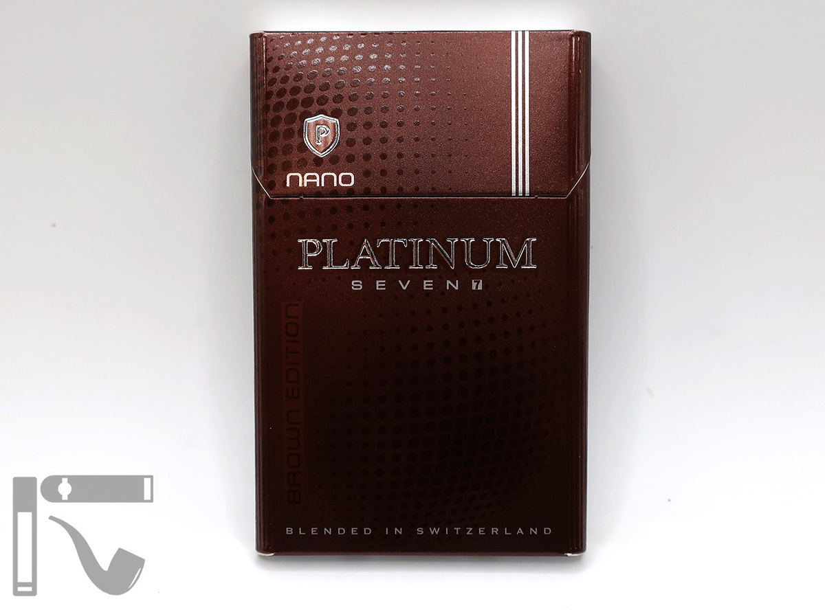 Сигареты Platinum Seven Brown. Фото: © канал "Уголок Курильщика"