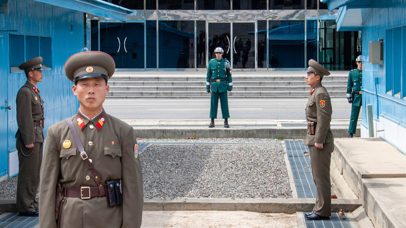     Граница КНДР и Южной Кореи Gettyimages.ru