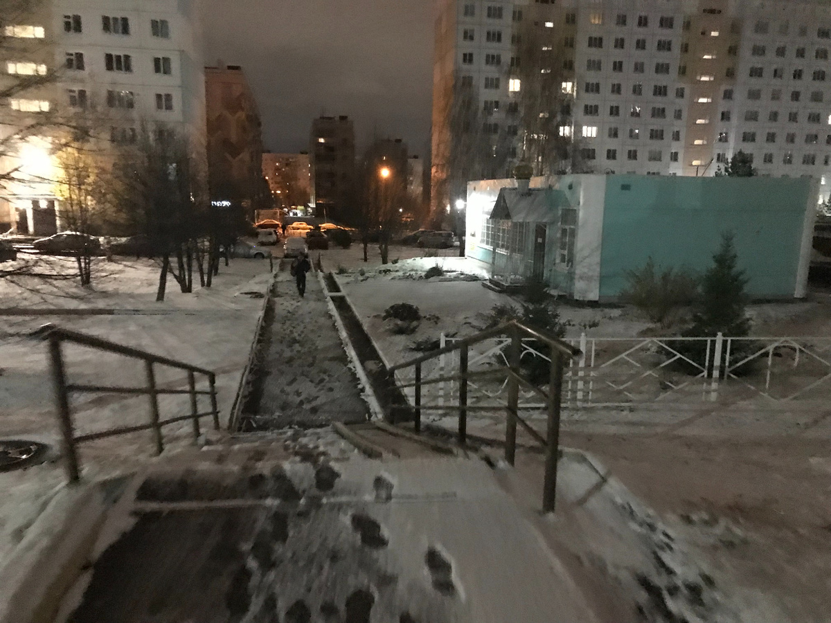 Новосибирск. Год назад в эти дни октября.