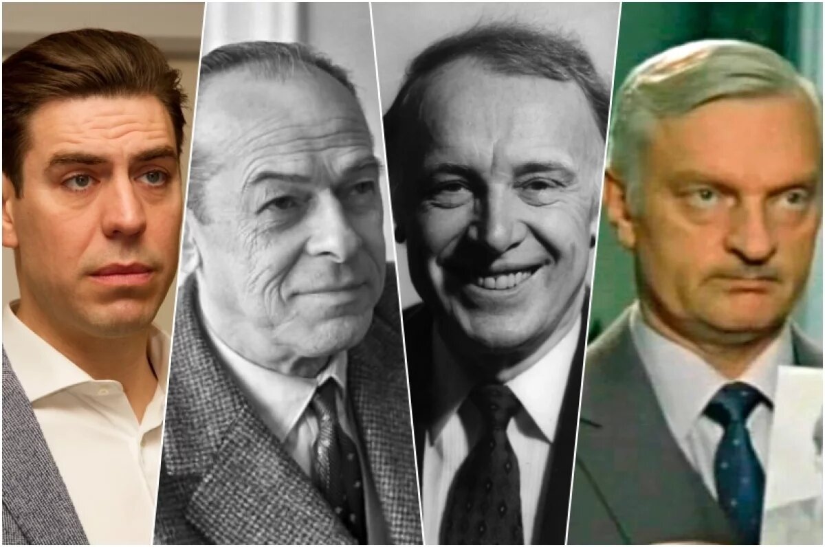    Дмитрий Дюжев, Николай Черкасов, Иннокентий Смоктуновский, Альгимантас Масюлис.