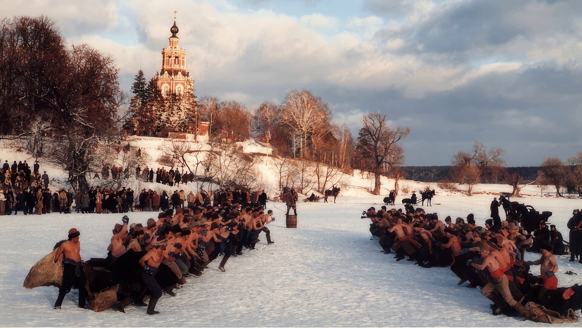 Кадр из фильма «Сибирский цирюльник»