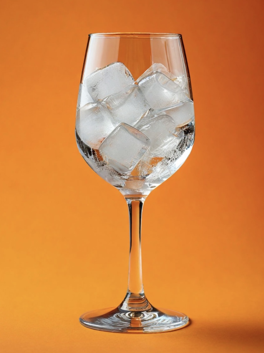 Бокал со льдом