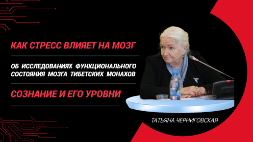 下载视频: Как стресс влияет на продуктивность. Мозг и его работа в условиях стресса сознание и мозг, сознание и его уровни. Татьяна Черниговская