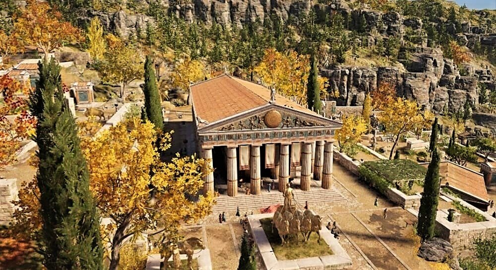 Дельфийский храм