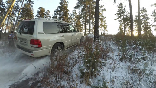 Долбили горку аж поломали Lexus LX 470! Hummer H3, Forester, Land Cruiser 100, Delica и др. пытаются штурмануть тяжелый подъем. OffRoad