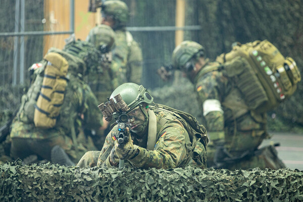 Германские военнослужащие во время учений, сентябрь 2024 года / Laszlo Pinter/DPA/Global Look Press