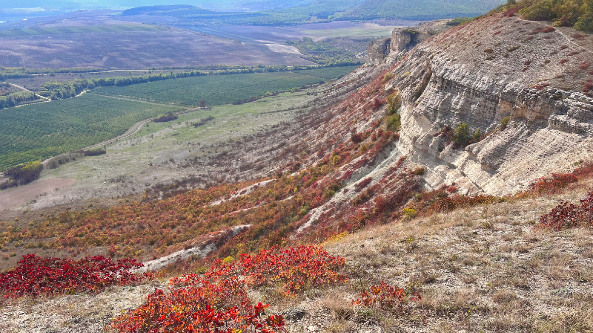 Гора Бор-Кая в Крыму