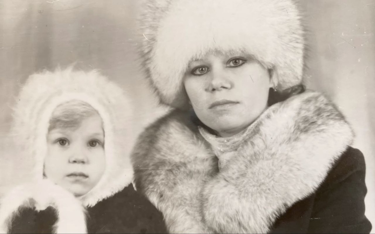 Фотография Инны с матерью