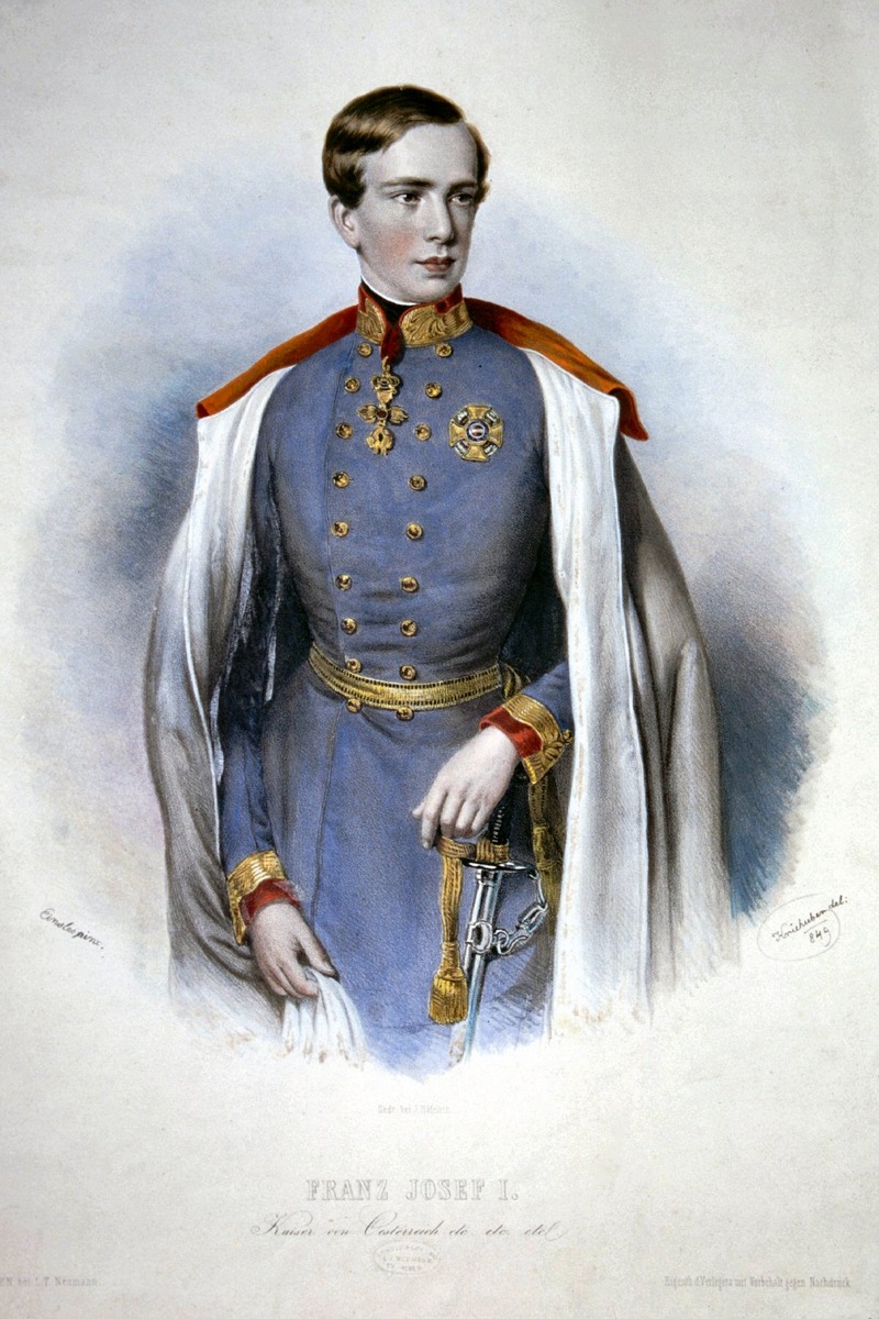Franz Josef I. 1849 Litho