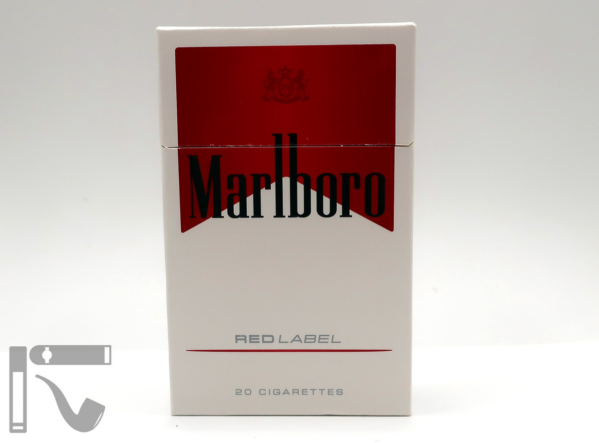Дубль на сигареты Marlboro Red Label. Фото: © канал "Уголок Курильщика"