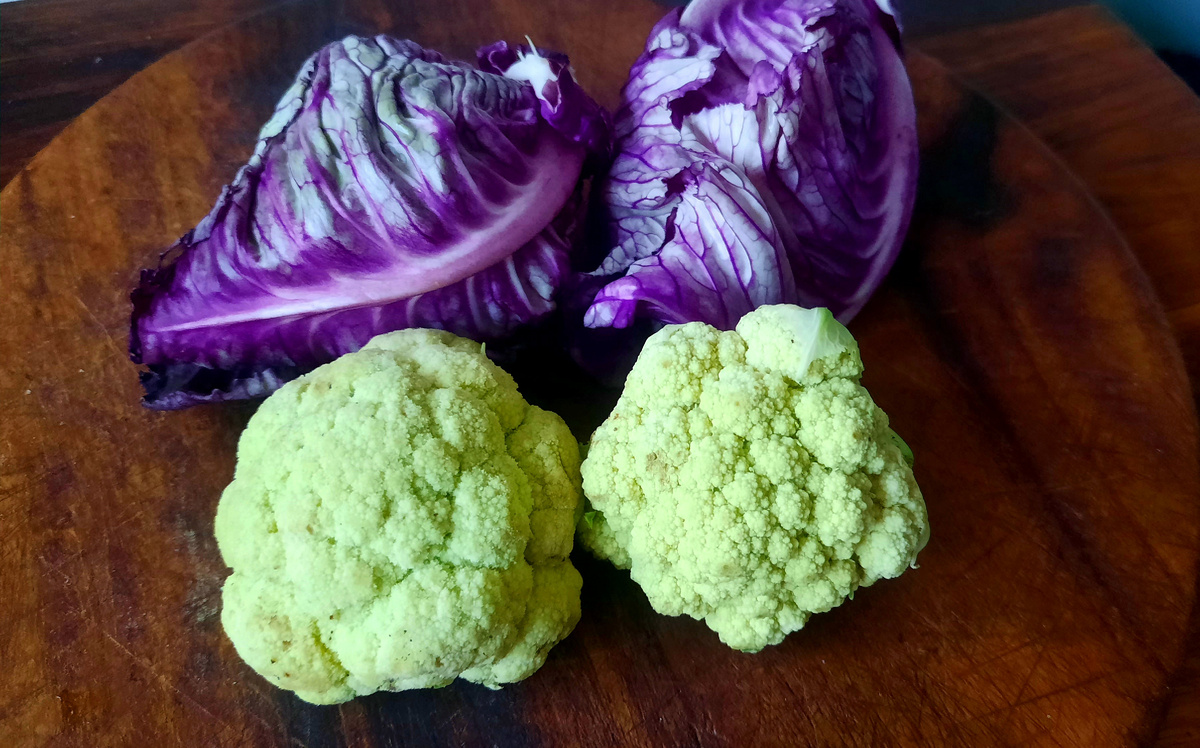 Калиброс, Зелёный сугроб и Романеска.