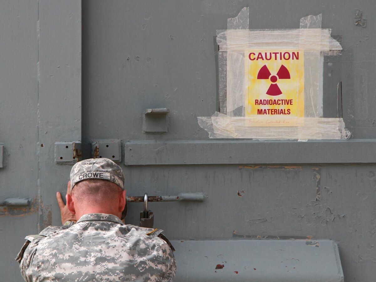    Военная база в Техасе, где хранится американское ядерное оружие© AP Photo / Juan Carlos Llorca