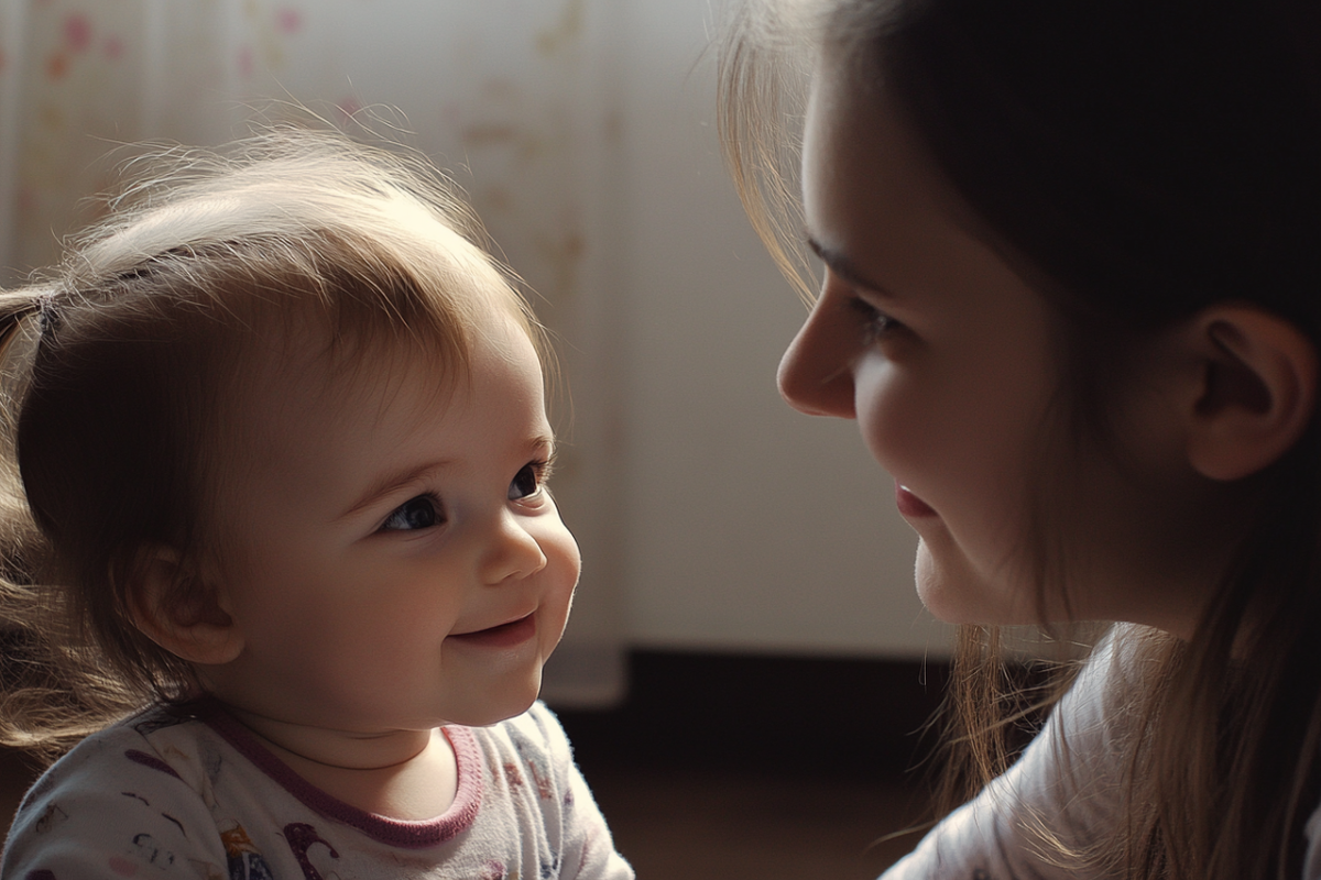 Вика и её маленькая ученица