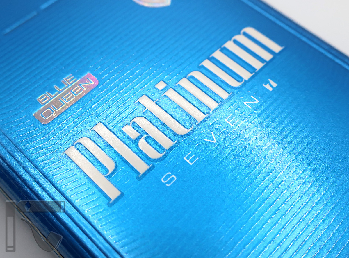 Сигареты Platinum Seven Blue. Фото: © канал "Уголок Курильщика"