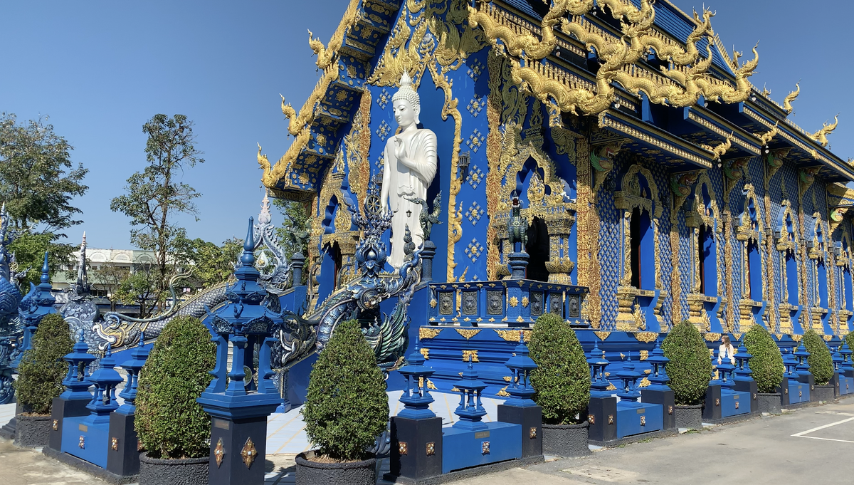 Голубой храм в Чиангмае