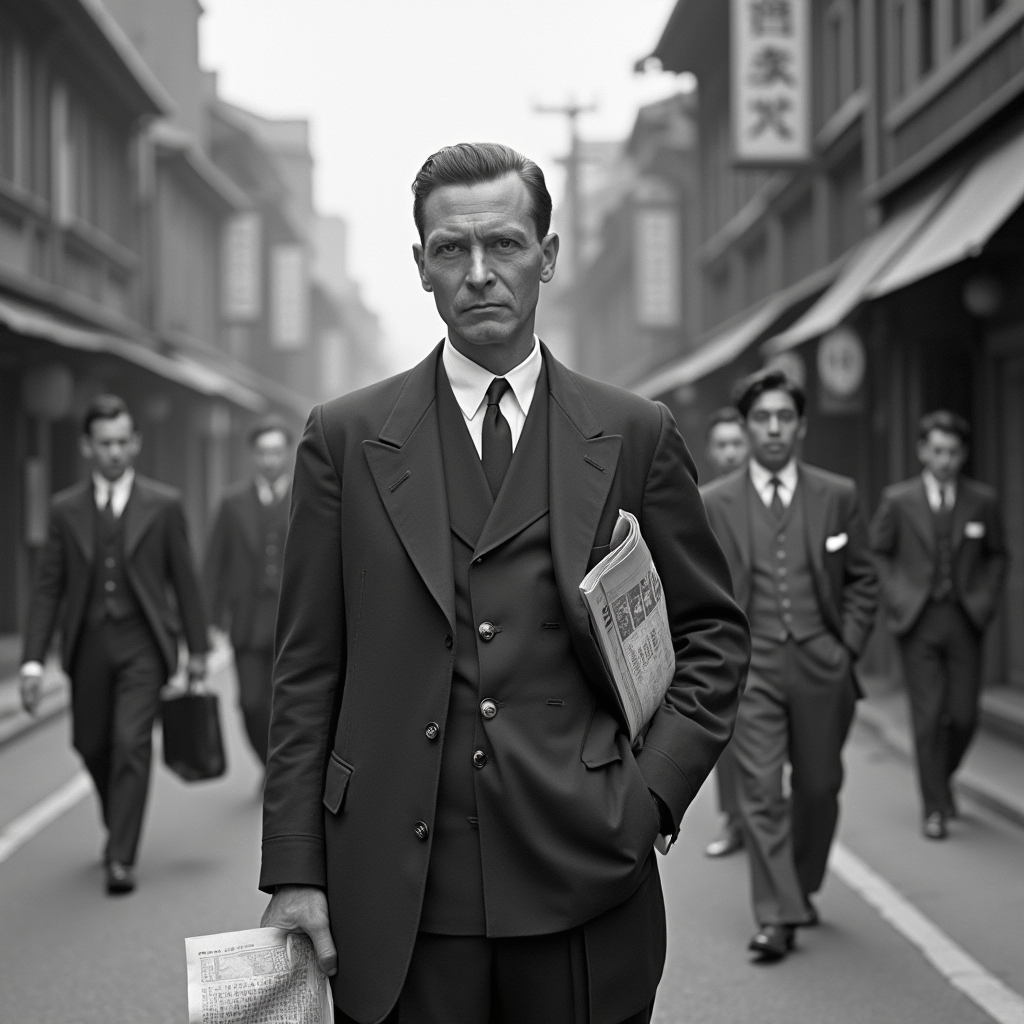 Зорге в Японии в роли журналиста.