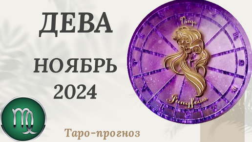 ДЕВА ♍️ - ТАРО ПРОГНОЗ на НОЯБРЬ 2024