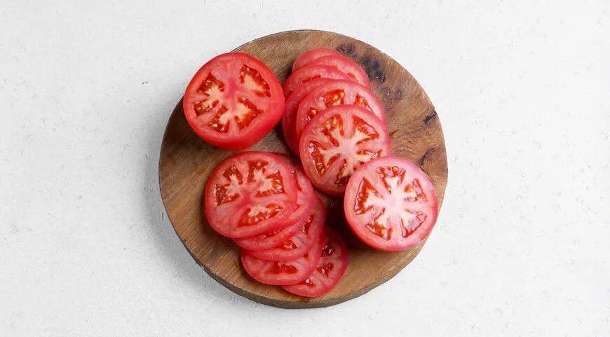   Карпаччо из помидоров (gastronom.ru)