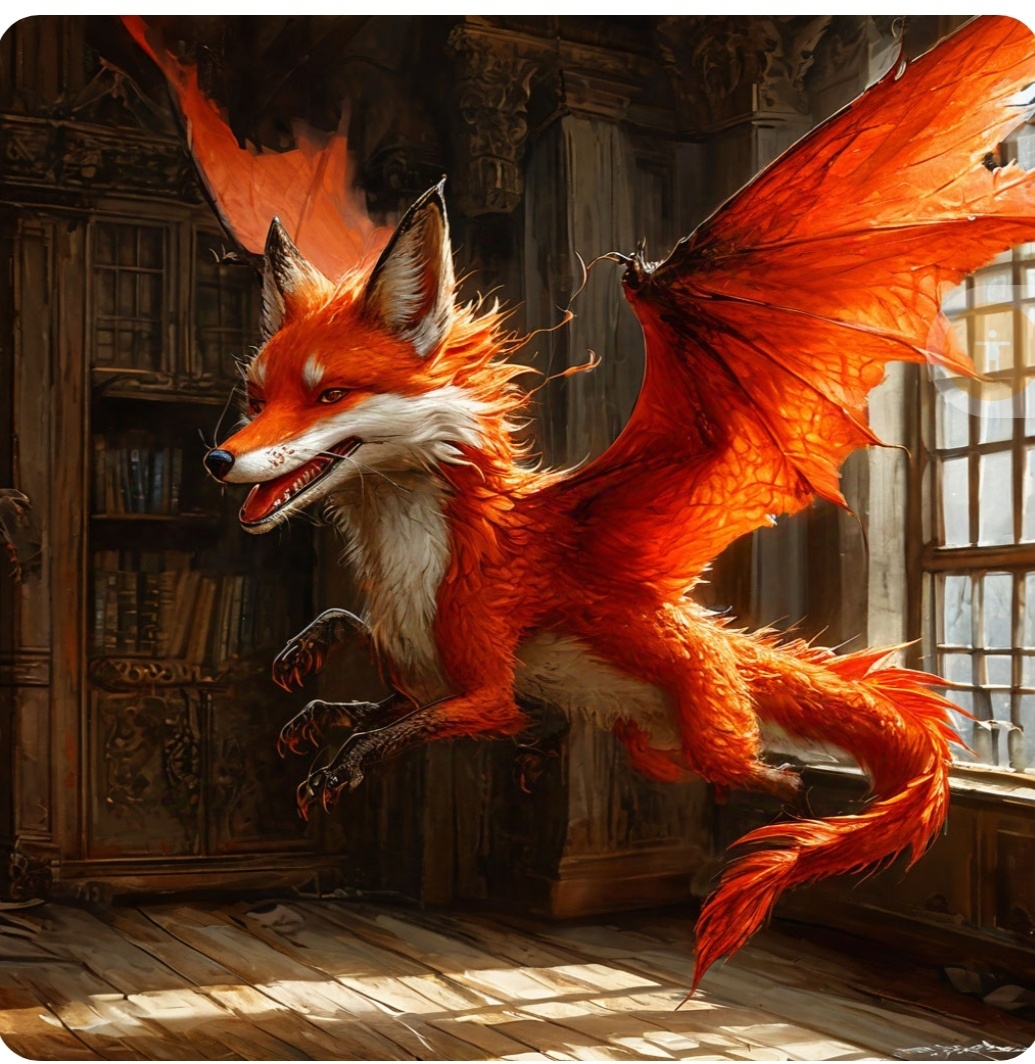 Монстряшка Дергану. Картинка создана нейросетью Шедеврум