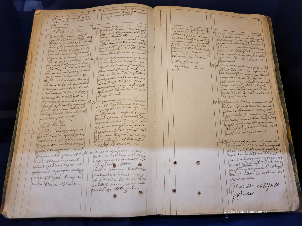 Та самая запись в Метрической книге