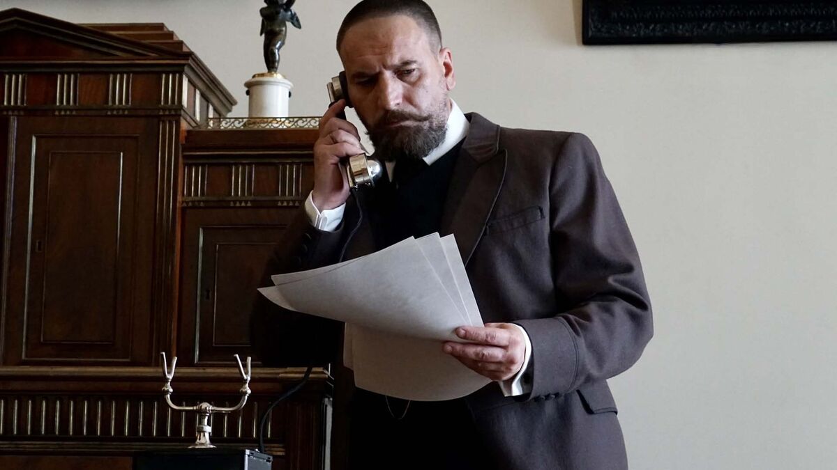 Александр Устюгов. Кадр из сериала "Столыпин".
