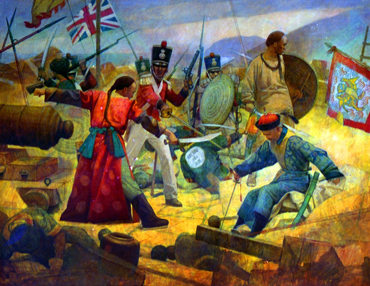 Опиумная война в Китае