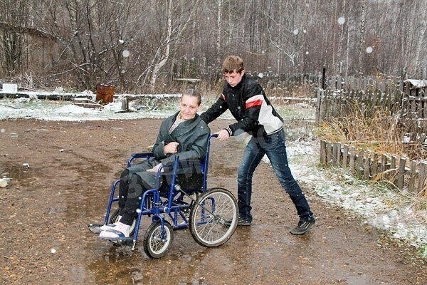    Влад Кудряшов с мамой, фото:ok.ru Оксана Буянкина