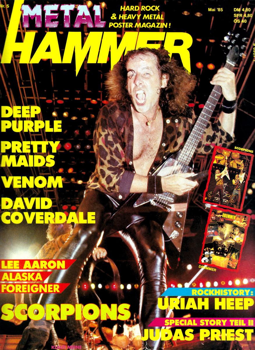 Обложка журнала Metal Hammer