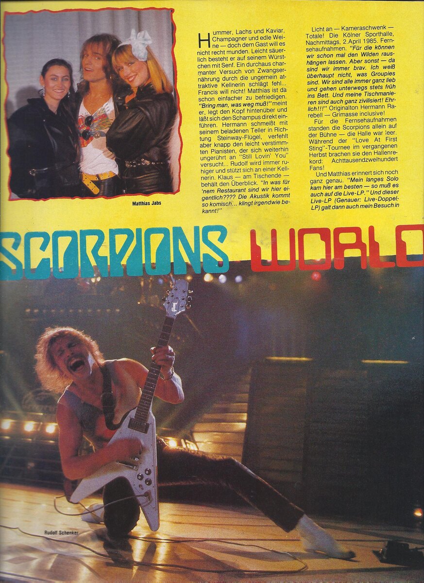 Страница журнала Metal Hammer