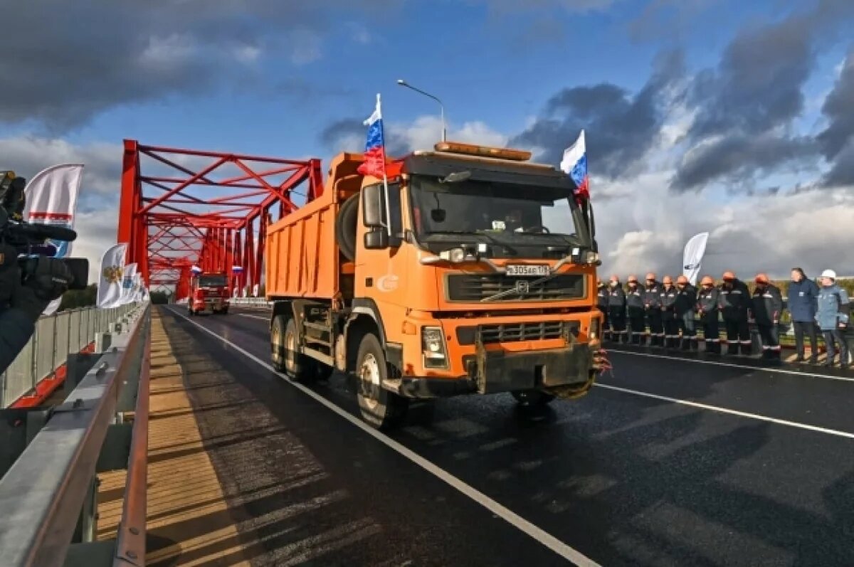    Трассу «Кола» перекроют из-за разводки моста через Свирь и пропуска судов