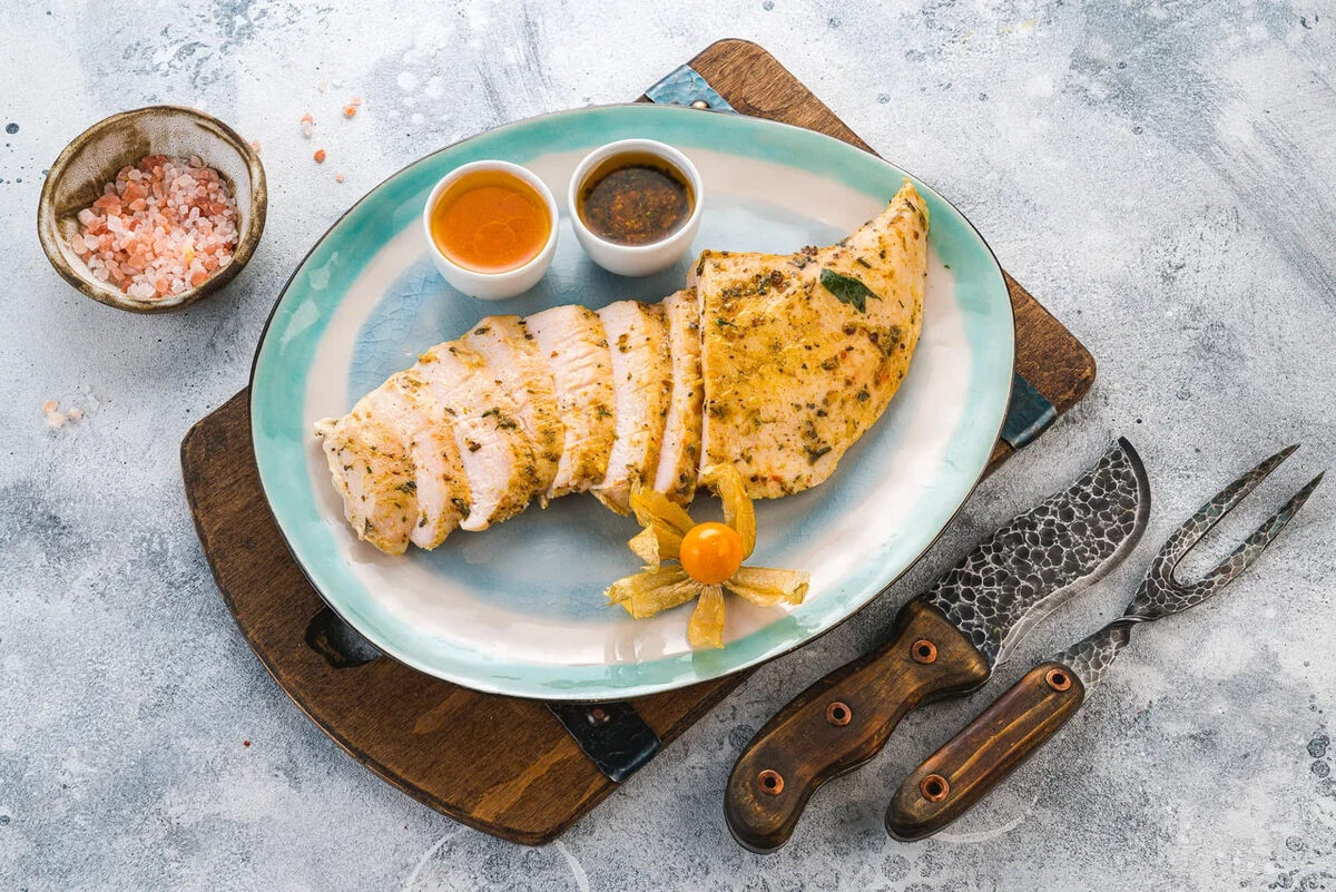 Пример блюда из программы Бездрожжевая компании "БАЛАНС ВКУСА" www.taste-balance.ru