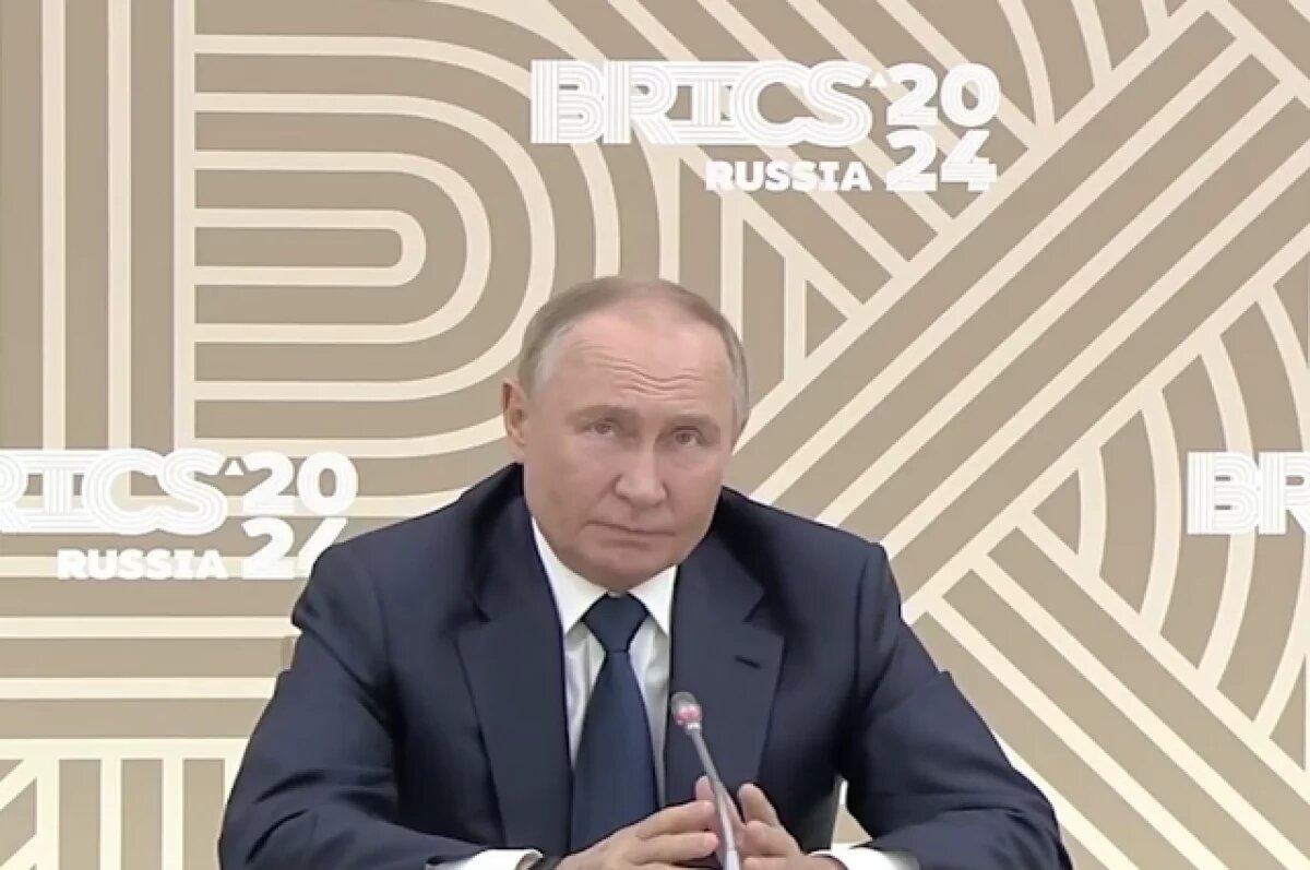    Путин заявил, что до украинского кризиса довели действия Запада