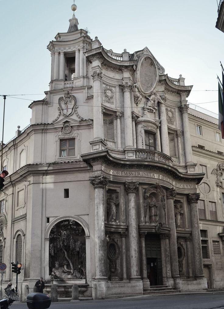 Церковь Сан-Карло-алле-Куатро-Фонтане в Риме