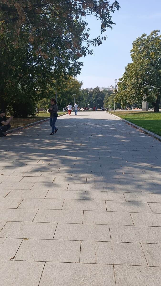 Дорога к месту проведения праздника