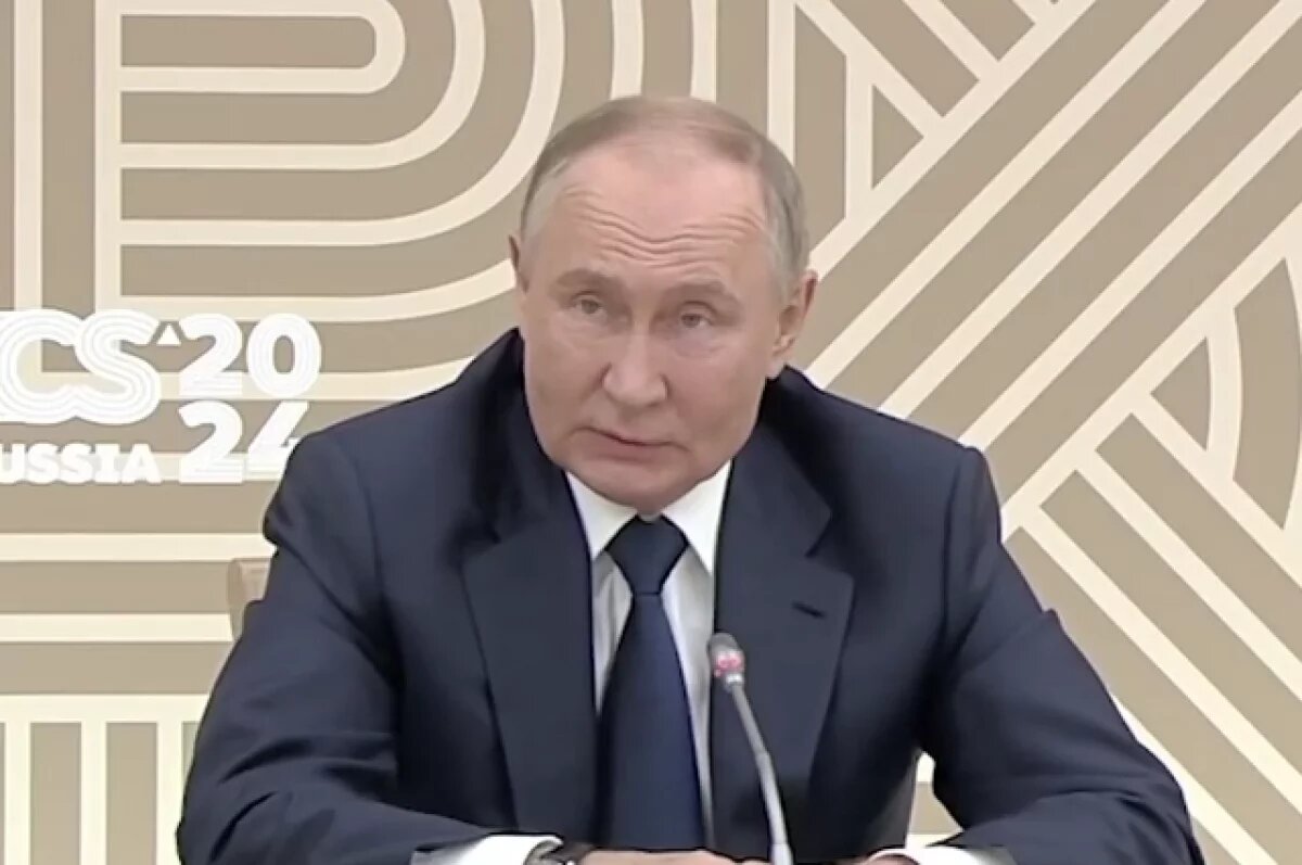    Путин заявил, что РФ готова к борьбе с НАТО на Украине до победы