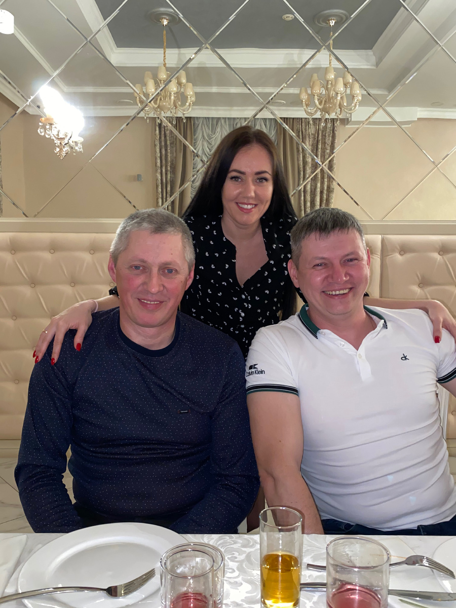 Фото автора. Мои родные БРАТЬЯ! Александр и Николай!