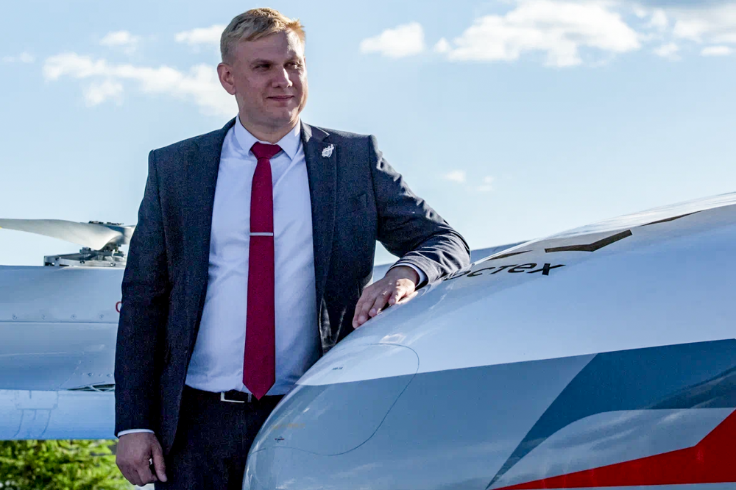 
Евгений Рубцов, главный конструктор беспилотной авиационной системы (БАС) С-76. Фото: пресс-служба ОАК