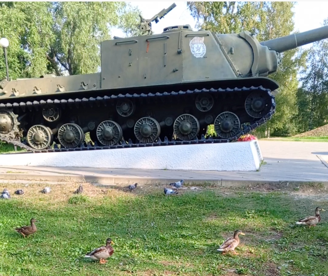 Экспонаты времен ВОВ. Фото авторов