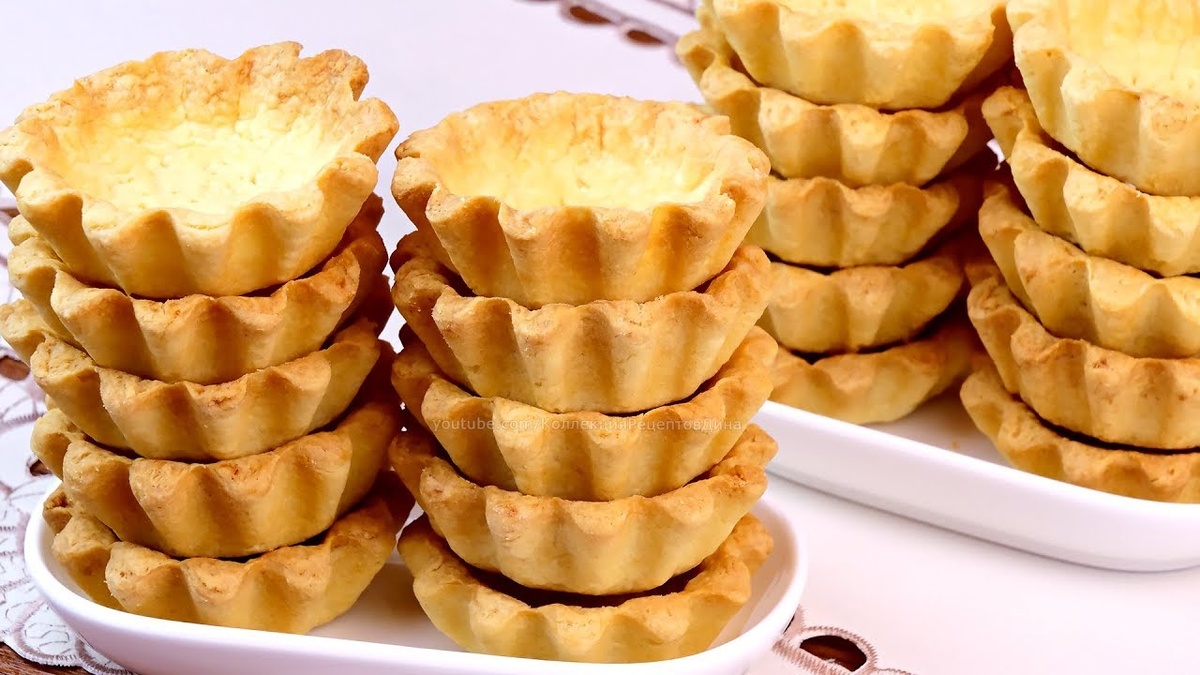 Универсальное песочное тесто, я с ним делаю тарталетки, корзиночки и чизкейк.