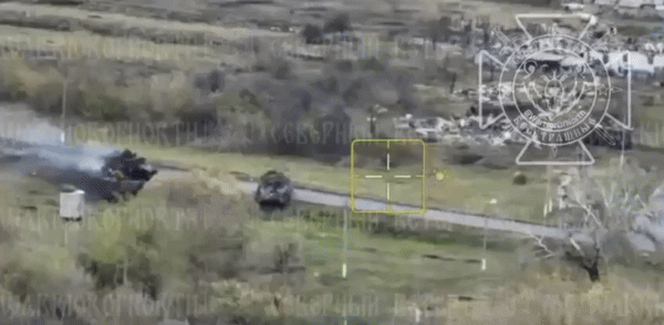 УНИЧТОЖЕННАЯ ТЕХНИКА ВСУ В КУРСКОЙ ОБЛАСТИ//GIF  СТГ-КАНАЛА "РОСИЧ"