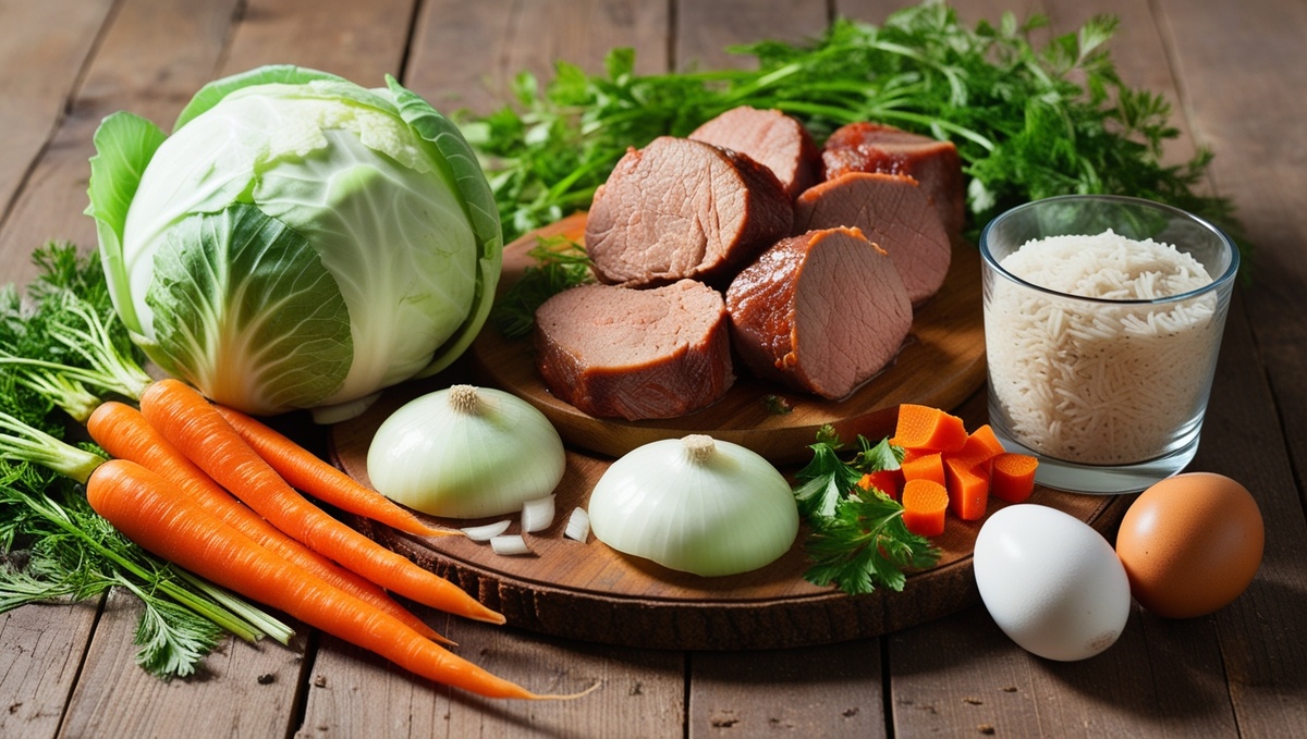 ингредиенты для ленивые голубцы