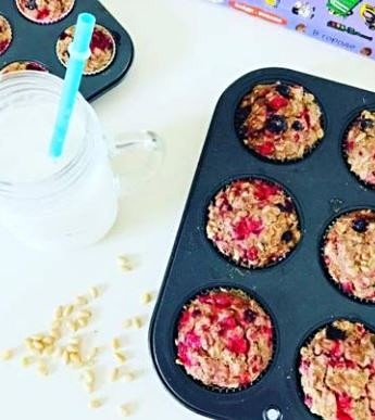 ягодные маффины рецепт